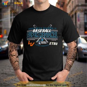Leopards Vs Tigers 2023 NCAA Division III Baseball Super Regional The Road To Cedar Rapids Shirt