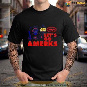 Let's Go Amerks Genesee Specialty T Shirt 2