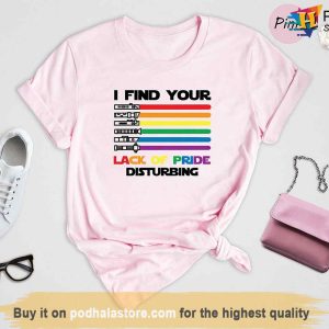 Lgbt Star Wars I Find Your Lack Of Pride Disturbing Shirt Lesbian Tee 2