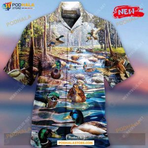 Life Is Better With A Duck Tropical Summer Hawaiian Shirt, Tropical Shirt for Women Men