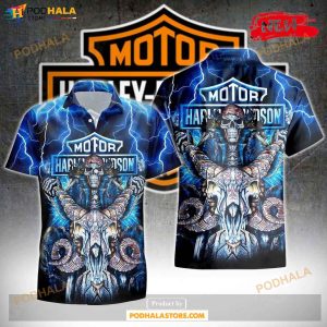 Lightning Biker Hdm For Summer Hawaiian Shirt, Tropical Shirt for Women Men