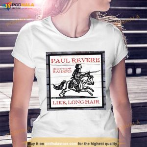 Like Long Hair Album Cover Paul Revere And The Raiders Shirt