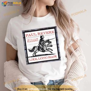 Like Long Hair Album Cover Paul Revere And The Raiders Shirt 3