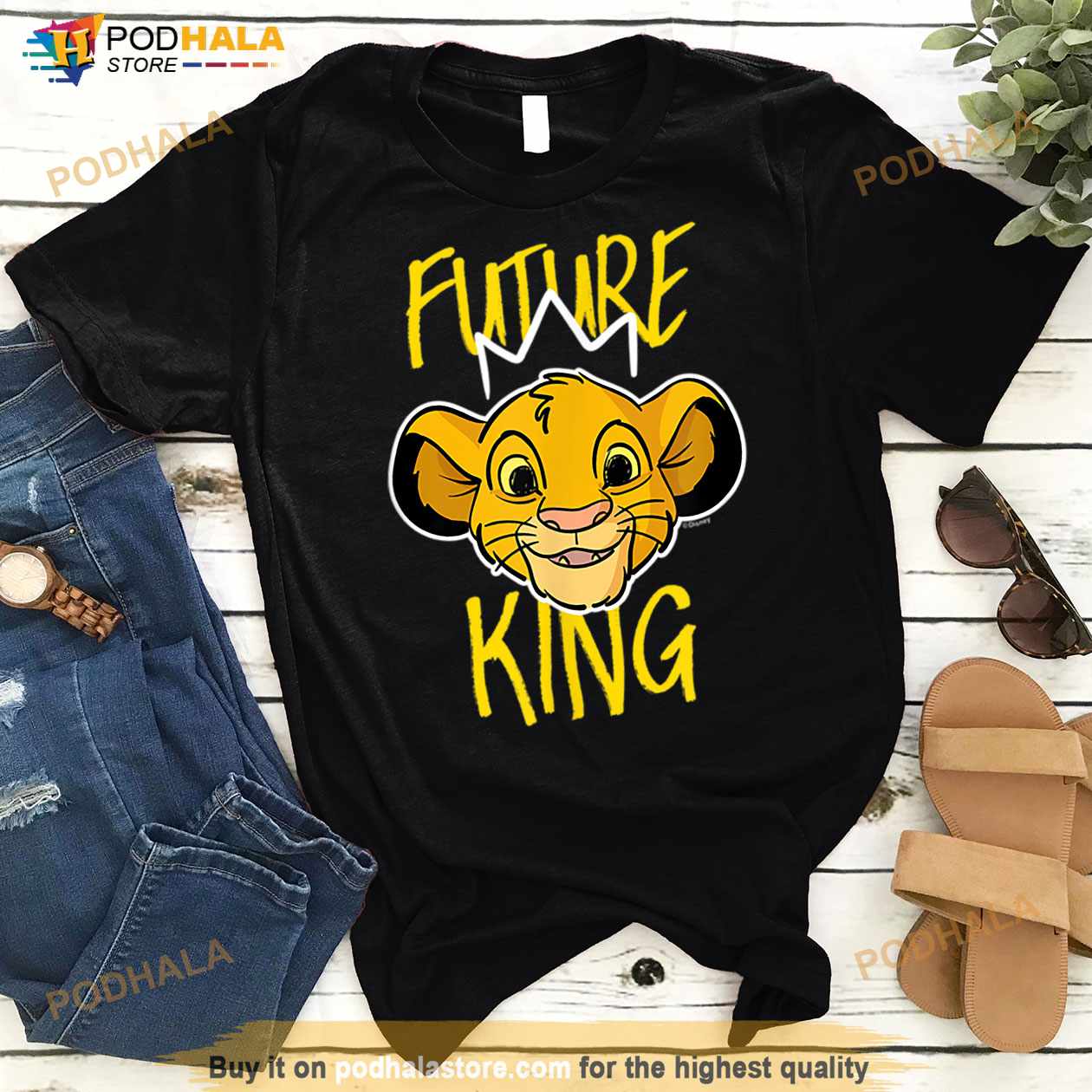 Lion King Simba Future King T Shirt - Bring Your Ideas, Thoughts