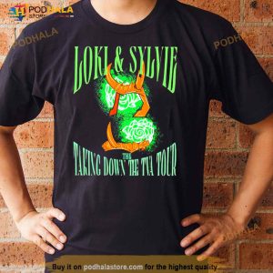 Loki & Sylvie the taking down tie tva tour Shirt