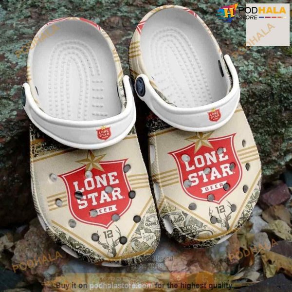 Lone Star Beer Crocs For Men