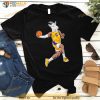 Los Angeles Lakers LeBron James GOAT Heat Dunk Shirt