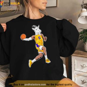 Los Angeles Lakers Lebron James Goat Heat Dunk Shirt 2