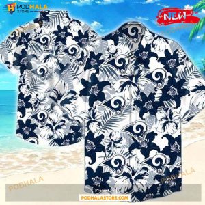 Los Angeles Rams Tropical Summer Hawaiian Shirt, Tropical Shirt