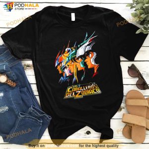 Los Caballeros Del Zodiaco Saint Seiya Knights Of The Zodiac Shirt