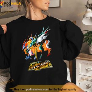 Los Caballeros Del Zodiaco Saint Seiya Knights Of The Zodiac Shirt 2