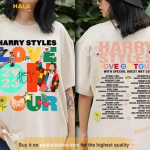Love On Tour 2023 2 Sides Unisex Shirt Sweatshirt Hoodie Harry House Gift For Fan 2