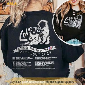 Lovejoy Tour 2023 Music Shirt, Across The Pond Tour 2023 Sweatshirt