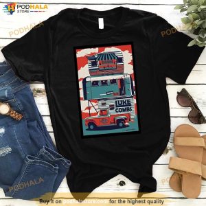Luke Combs May 20 2023 Boise Id Event Poster Shirt 2