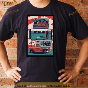 Luke Combs May 20 2023 Boise Id Event Poster Shirt 3