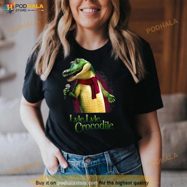 Lyle Lyle Crocodile Movie Singing Lyle T Shirt