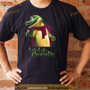 Lyle Lyle Crocodile Movie Singing Lyle T Shirt 3