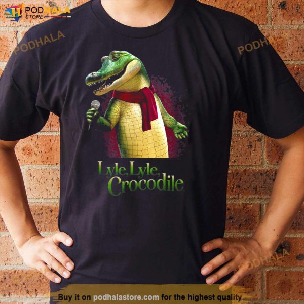 Lyle Lyle Crocodile Movie Singing Lyle T Shirt