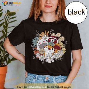 Lylla Rocket Floor Teefs Floral Shirt, Guardians of the Galaxy James Gunn Shirt