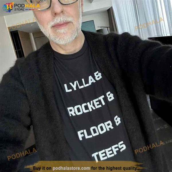 Lylla Rocket Floor Teefs Shirt, Guardians of The Galaxy Gift For Fans