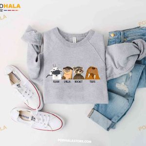 Lylla Rocket Floor Teefs Sweatshirt, It really Is Good to Have Friends  Song GOTG Shirt