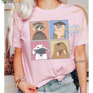 Lylla Rocket Teefs Floor Friends Shirt Guardians Of The Galaxy Vol 3 Inspired Tee 2