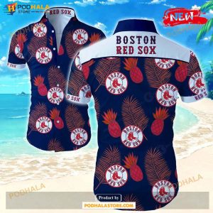 MLB Boston Red Sox Tropical Summer Hawaiian Shirt, Tropical Shirt for Women Men