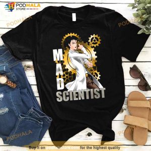 Mad Scientist Anime Graphic Mad Scientist Anime Graphic Shirt 3