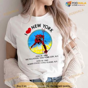 Maiden Remastered I Heart New York Shirt 2