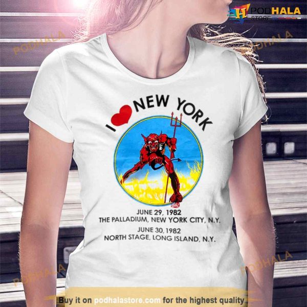 Maiden Remastered I Heart New York Shirt