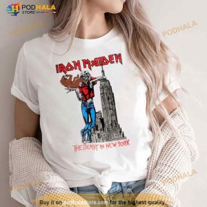 MAIDEN REMASTERED I HEART NEW YORK TEE