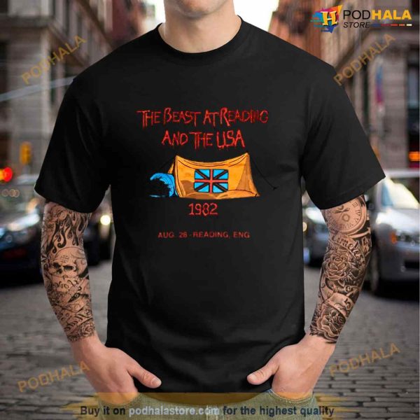 Maiden Remastered The Beast At Reading And The Usa Tee
