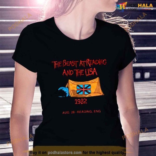 Maiden Remastered The Beast At Reading And The Usa Tee