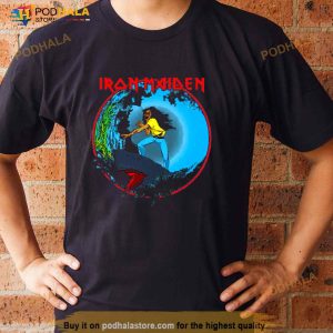 Maiden Remastered The Beast Cracks The West Coast Tee 2