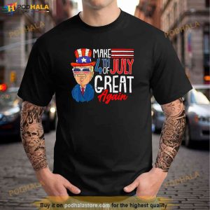 Make 4th Of July Great Again Trump Patriotic Independence Shirt 3