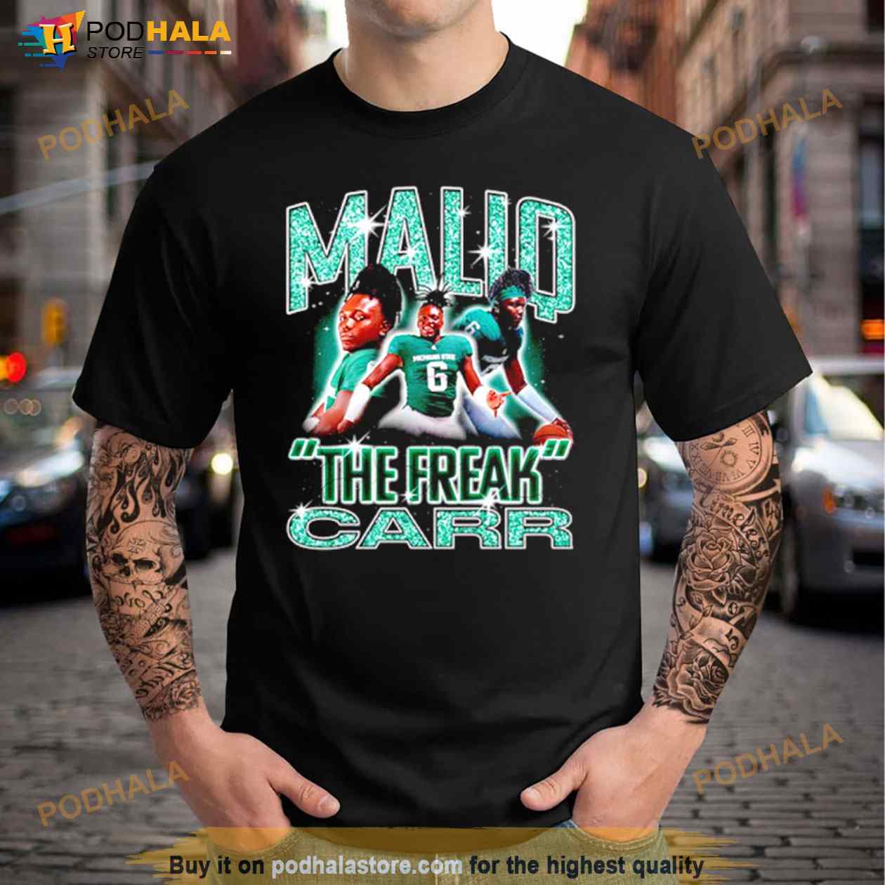 Maliq Carr Maliq the Freak Shirt - Bring Your Ideas, Thoughts And