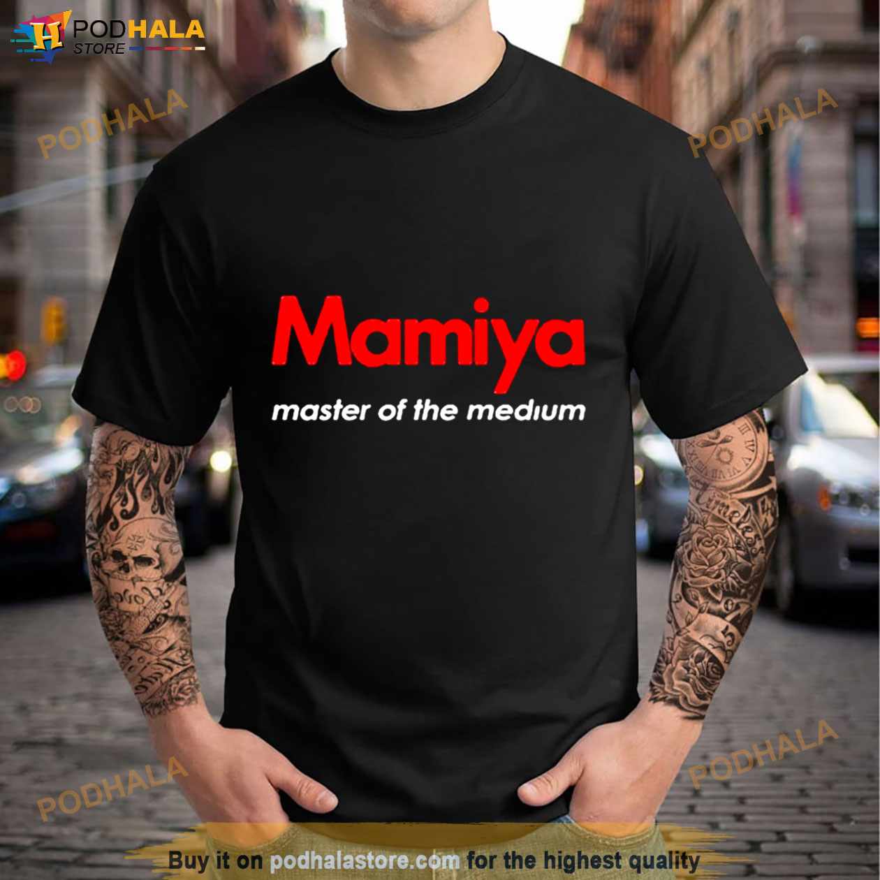 Mamiya Master Of The Medium Shirt Mamiya Master Of The Medium Shirt