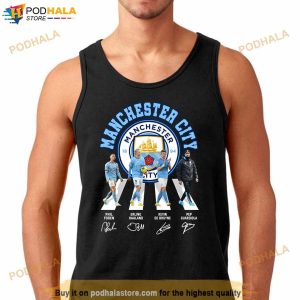 Manchester City Champion Run Abbey Road Signatures 2023 Shirt For Fans 2