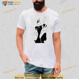 Manga Art Deidara Akatsuki Naruto Shippuden Shirt 2