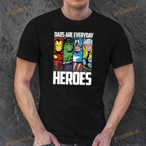 Marvel Avengers Fathers Day Everyday Heroes Graphic Shirt