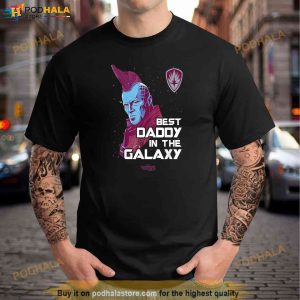 Marvel Guardians Vol2 Yondu Fathers Day Space Daddy Shirt 3