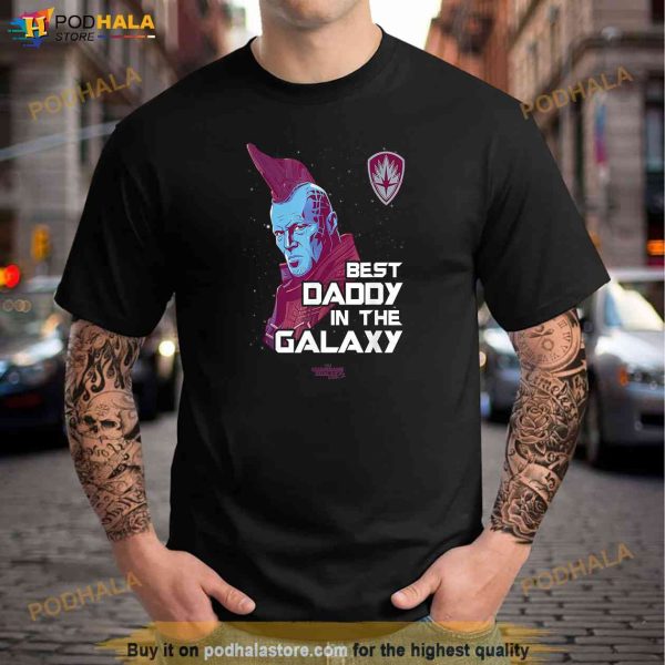 Marvel Guardians Vol2 Yondu Fathers Day Space Daddy Shirt