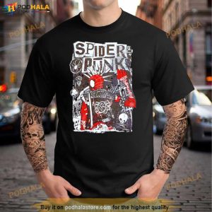 Marvel Spider Man Across The Spider Verse Spider Punk Shirt 3