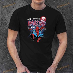 Marvel Spiderman Amazing Dad Fathers Day Graphic Shirt 2