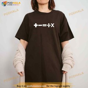 Mathematics Tour Shirt Ed Sheeran Concert Tour Shirt For Pop Music Fans 2