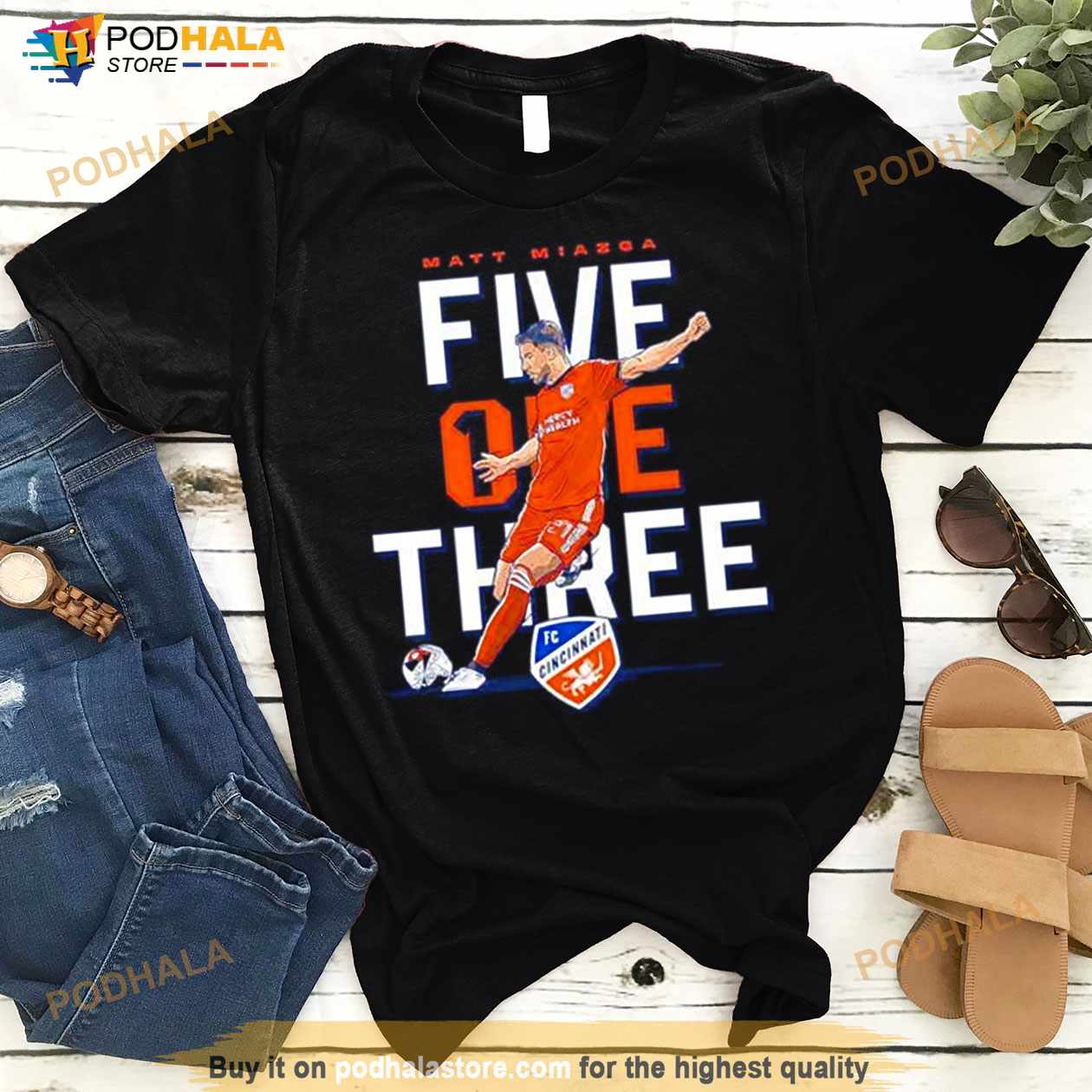 Matt Miazga Five One Three Fc Cincinnati Shirt Matt Miazga Five One Three Fc Cincinnati Shirt