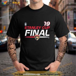 Matthew Tkachuk Florida Panthers 2023 Stanley Cup Final Authentic Pro Name Number T Shirt 2