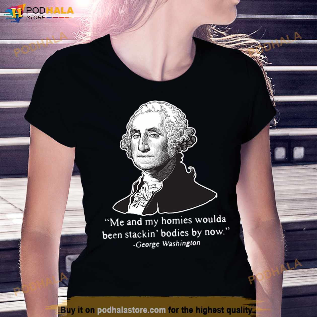 George Washington Ugly Christmas Sweatshirt