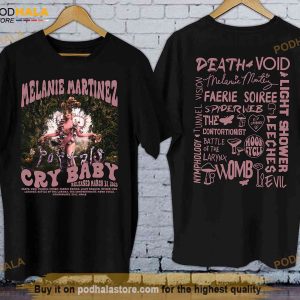 Melanie Martinez Portals Tour 2023 Shirt, Melanie Martinez Cry Baby TShirt