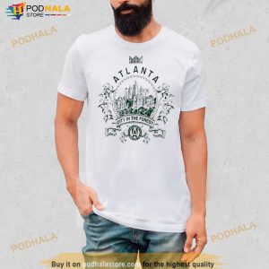 Men's Atlanta United Fc Mitchell Ness White Canopy Shirt 2